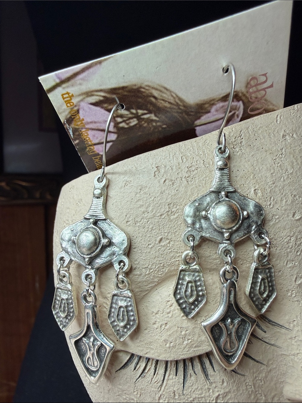 Boho Silver Dangle Earrings - Women Jewelry